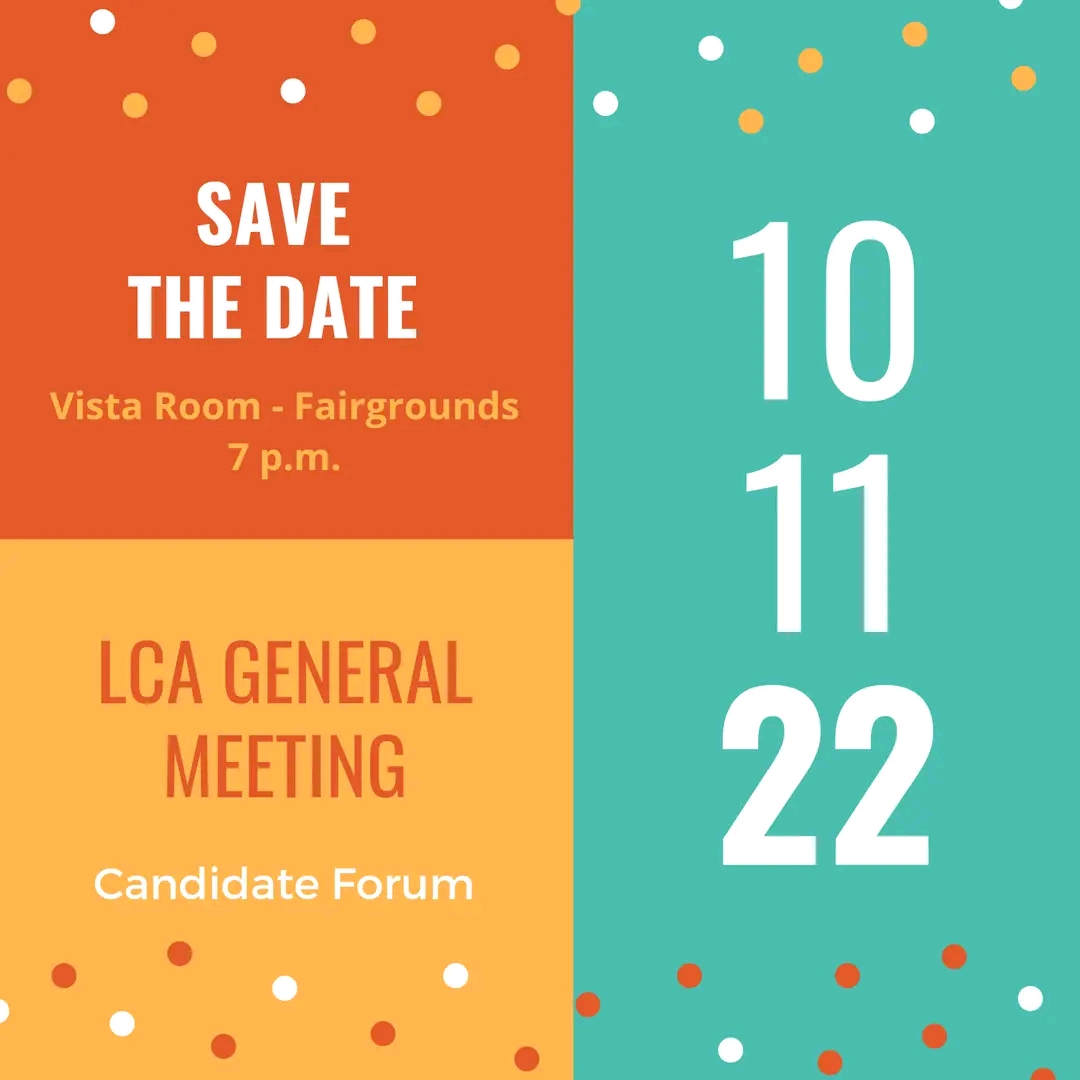 LCA General Meeting Flyer